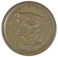 AU 1851 Large Cent
