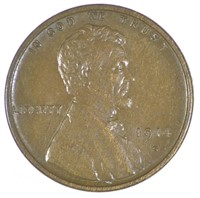 Choice EF 1914-S Cent