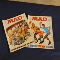 Mad magazine 70's Lot of 2