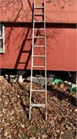 Extended Aluminum Ladder