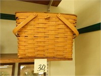 Longaberger Picnic Basket w/ Protector