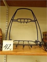 Wrought Iron Longaberger Square Basket Stand