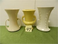 Abingdon #486 1939-50 White 11" Acanthus LG Vase,