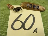 Iowa Corn Design Pin, G.O.P. Elephant & Freedom -