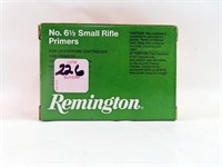 1000 REMINGTON NO. 6 1/2 SMALL RIFLE PRIMERS
