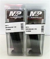 2 NEW SMITH & WESSON  17 RD. M&P-9 MAGAZINES