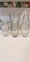 Lot Assorted Vases