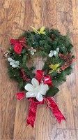 32in lighted Christmas wreath
