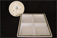 Serving Tray/Cookies for Santa Plate
