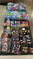 LOT OF MISC PHONE ACCESSORIES & MAGNET LIGHTS