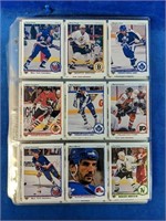 Sleeves of hockey cards, 1990's