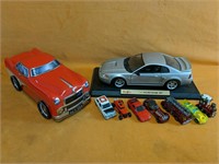 1999 Mustang GT, assorted Hot Wheels plus more