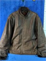 Men's Danier Leather Jacket, Size Large