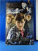 "Harry Potter and The Deathly Hallows" wall