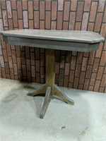 Vintage Table, 33" high 
Top is 35.5" x 22"