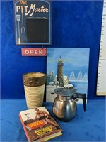 Misc Lot, including beautiful lighthouse painting