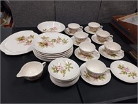 China Set Glamour Dishes by American Limoge