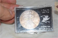 1996 American Silver Eagle- 1 troy oz. .999 fine