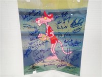 Multi Signed MGM Pink Panther Acetate Cell
