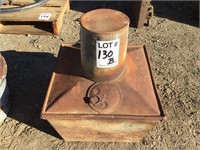 Vintage 21" Smudge Pot/Shop Heater