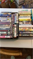 VHS tapes as shown