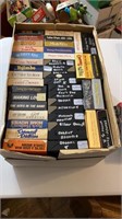 VHS tapes as shown