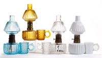 Sample of part two of the miniature lamp collection of Larry Spradley, Beaumont, TX