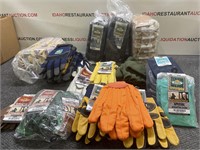 Assorted gloves