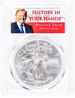 Coin 2019 American Eagle PCGS MS69 Trump