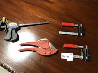 (3) Clamps & PVC Cutters