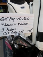 Golf Bag-16 Clubs