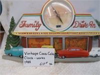 Vintage Coca Cola Clock-Works