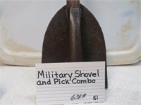 Military Shovel & Pick Combo