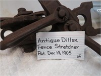 Antique Dillon Fence Stretcher Pat. Dec 19,1905