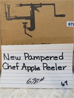 New Pampered Chef Apple Peeler