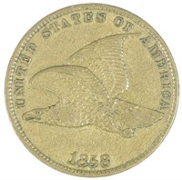 About UNC 1858 Flying Eagle Cent