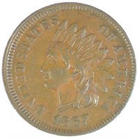 AU 1867 Indian Cent