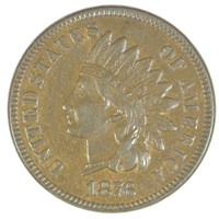 AU 1876 Indian Cent