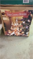 Sam's West Tree Candle Holder in box
