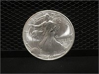 2001 Unc Silver Eagle