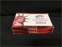 Two 2004 US Mint Silver Proof Sets