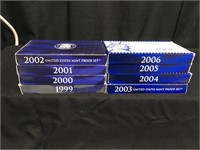 1999 - 2006 US Mint Proof Sets