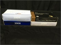 2008 - 2011 US Mint Proof Sets