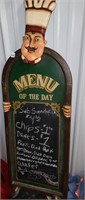 Restaurant Chalkboard Display
