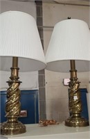 Two Table Lamps w/ Shades