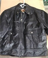 Leather Harley Davidson Jacket 
Large