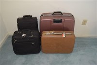 4 Pieces of luggage- Samsonite and American