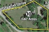TRACT 10: House & Garage on 1.67± Acres
