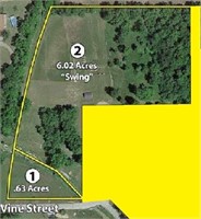 COMBO A: Tracts 1 & 2 6.65±  Acres
