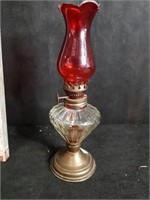 Vintage Miniature Hong Kong Oil Lamp